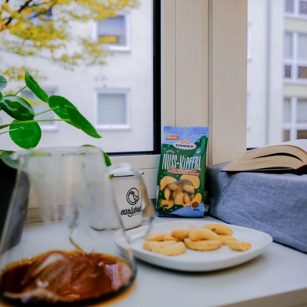 SOMMER Bio Dinkel Nuss-Kipferl - 125g - Image 2