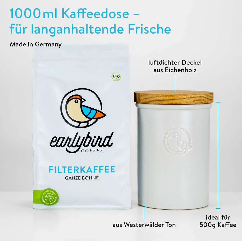 earlybird Kaffeedose 500 Gramm - Image 4